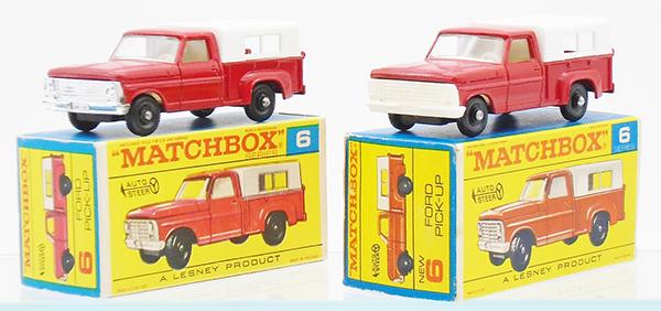 MATCHBOX  FORD PICK UPS (1 of 2)