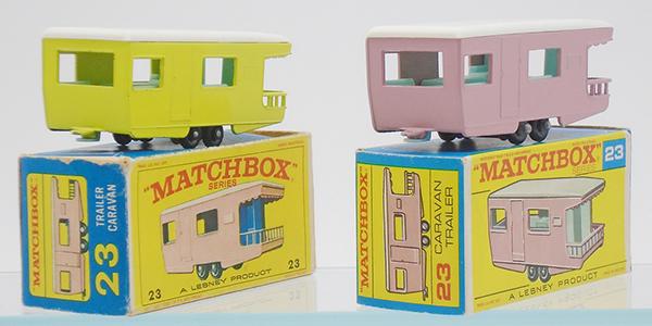 MATCHBOX 23D TRAILER CARAVAN (1 of 2)