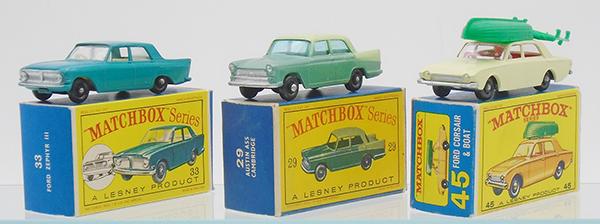3 MATCHBOX VEHICLES (1 of 2)