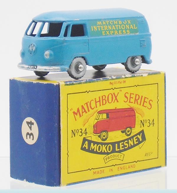 ミニカー MATCHBOX No.34 VW MICROBUS Matchbox VW New Bulli Microbus Camper Van - X-Treme Park