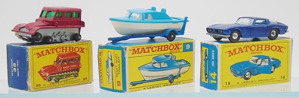 3 MATCHBOX VEHICLES (1 of 2)