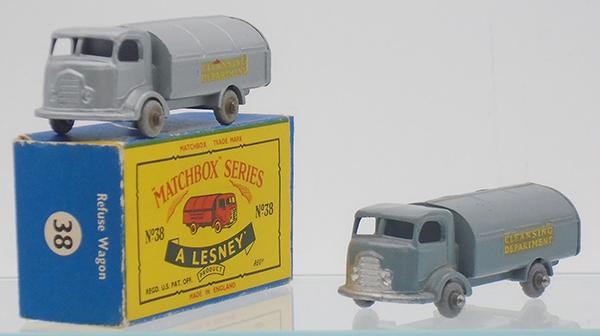 2 MATCHBOX REFUSE COLLECTOR TRUCKS (1 of 2)