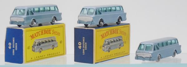 MATCHBOX 40B LONG DISTANCE COACHES (1 of 2)