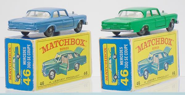 MATCHBOX 46C MERCEDES BENZ AUTOS (1 of 2)