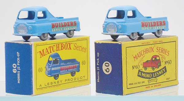 MATCHBOX 60A MORRIS PICK UPS (1 of 2)