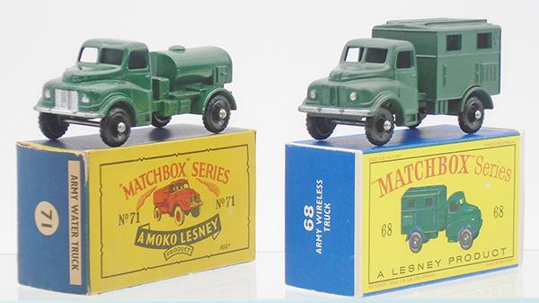 MATCHBOX 　No.68 Army Wireless Truck Matchbox LESNEY Army Wireless Truck No. 68 & Original Box