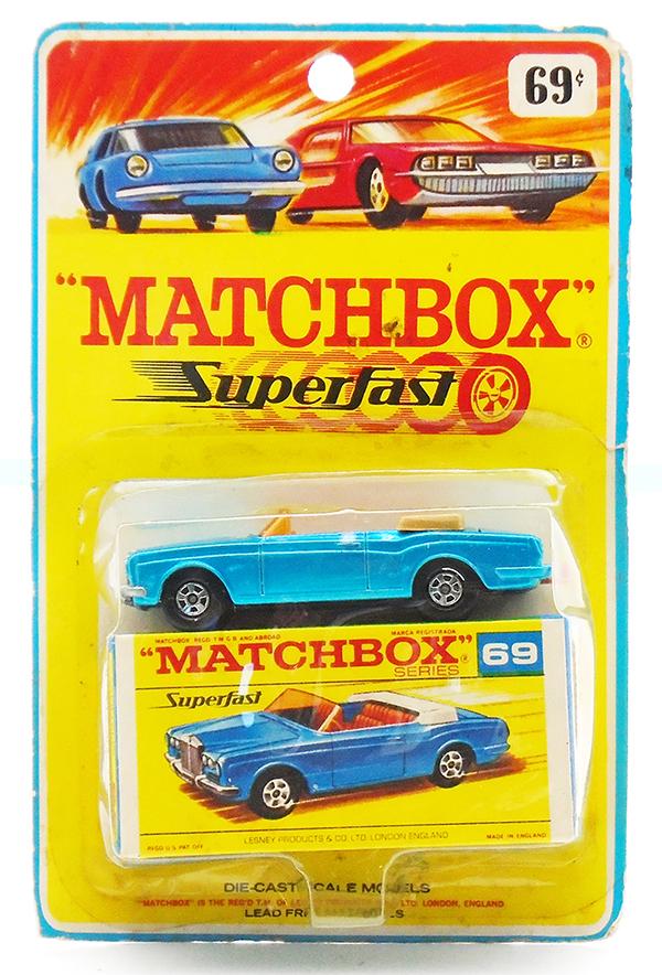 MATCHBOX SF 69A1 ROLLS ROYCE BLISTER PACK (1 of 1)