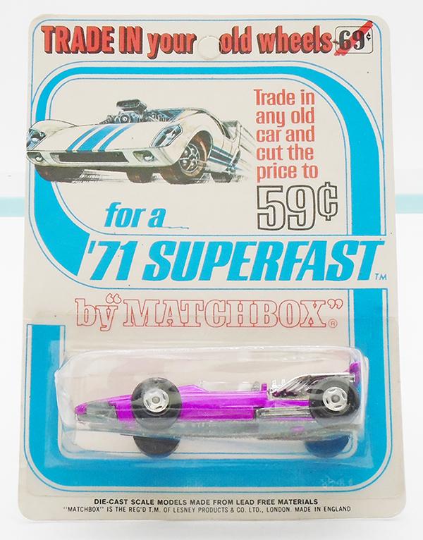 MATCHBOX SF 34A1 FORMULA 1 BLISTER PACK (1 of 1)