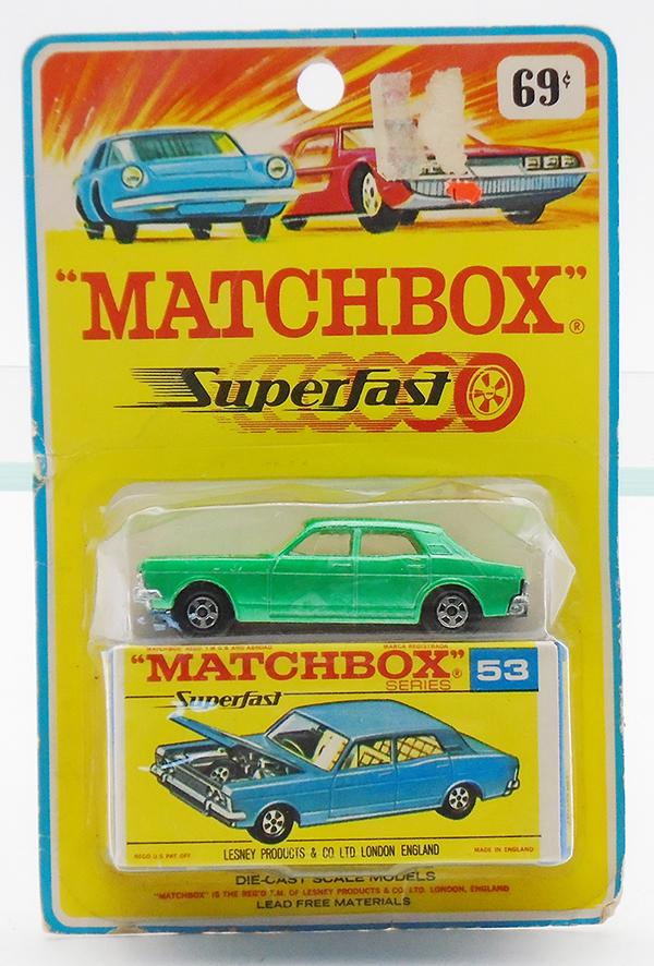 MATCHBOX 53A2 FORD ZODIAC BLISTER PACK (1 of 1)