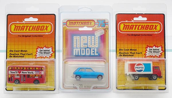 3 MATCHBOX SUPERFAST BLISTER PACKS (1 of 1)