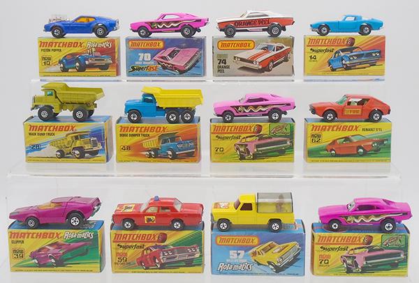 12 MATCHBOX SUPERFASTS (1 of 2)