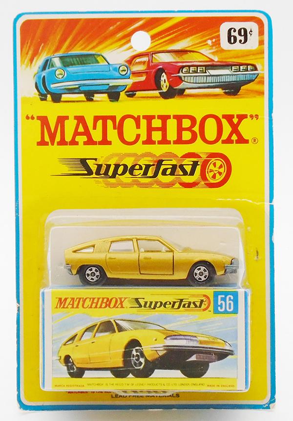 MATCHBOX SF 56A1 BMC PININ FARINA BLISTER PACK: actory sealed on orig card, card has minor wear, C10.