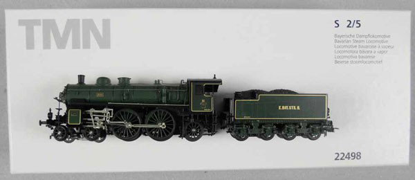 TRIX 22498 BAVARIAN TMN LOCO: HO ga, 2-rail, orig box & insert, C9.