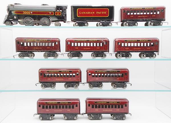 MARX 25249 CANADIAN PACIFIC TRAIN SET (1 of 3)