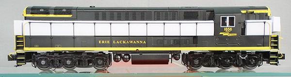 LIONEL METCA 1856 LACKAWANNA DIESEL: O ga, #2001400, w/Legacy, bluetooth, smoke & RailSounds, orig box & insert, C9.