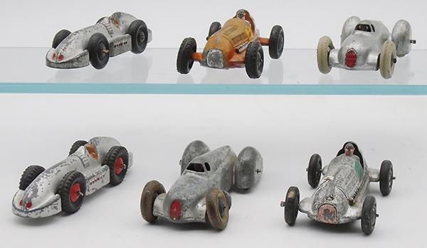 6 DINKY RACE CARS (1 of 2)