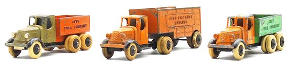 3 TOOTSIETOY MACK TRUCKS (1 of 2)