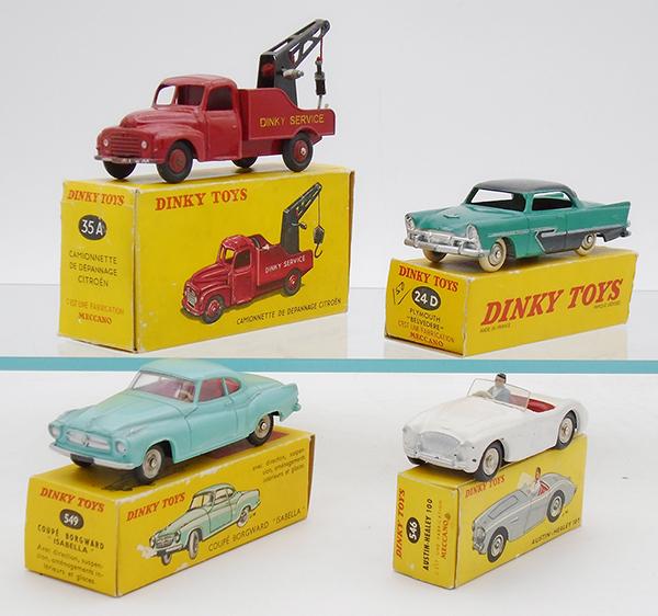 4 DINKY VEHICLES (1 of 2)