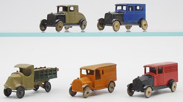 5 TOOTSIETOY VEHICLES (1 of 2)