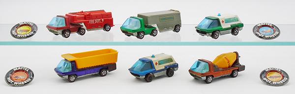 6 HOT WHEELS RED LINE HEAVYWEIGHTS (1 of 3)