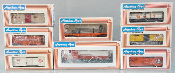 AMERICAN FLYER ILLINOIS CENTRAL TRAIN SET (1 of 1)