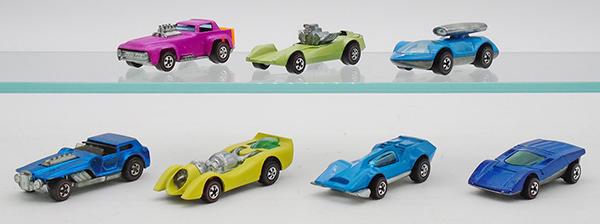 7 HOT WHEELS RED LINE VEHICLES (1 of 2)