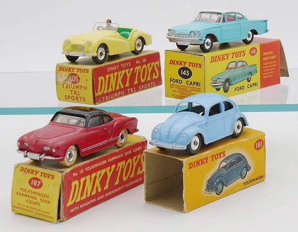 4 DINKY VEHICLES (1 of 2)
