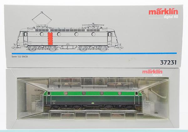 MARKLIN 37231 BELGIAN LOCO: HO ga, digital, orig box & insert minor wear, C8-9.