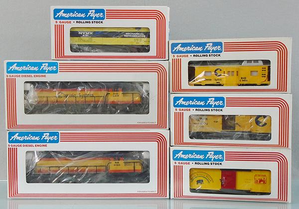 AMERICAN FLYER CHESAPEAKE TRAIN SET (1 of 1)