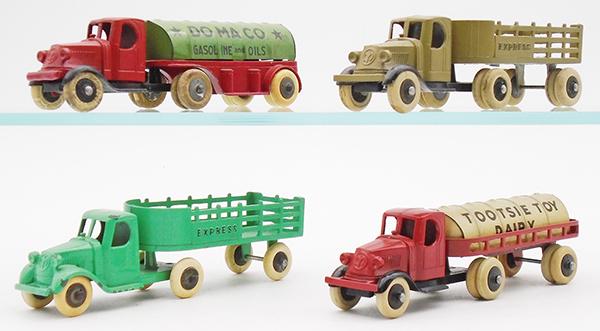 4 TOOTSIETOY MACK TRUCKS (1 of 2)