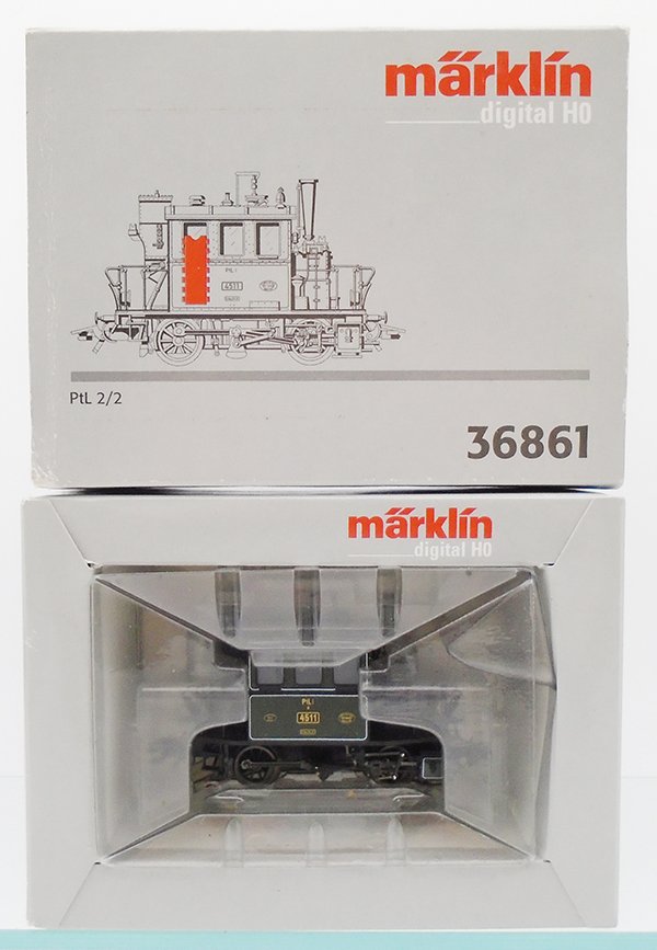 MARKLIN 36861 GERMAN LOCO: HO ga, digital, orig box & insert, C8-9.