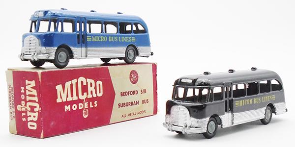 2 MICRO MODELS G31 BEDFORD BUSES (1 of 2)