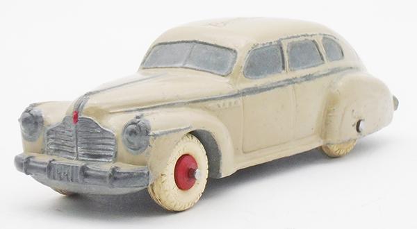 NATIONAL PRODUCTS 1941 BUICK PROMO: Buick Century, khaki, w/Best Buick Yet cast in roof, old touch up spots, 2 minor cracks on rear bumper, C7-8.