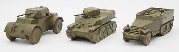 3 COMET ARMY VEHICLES (1 of 2)