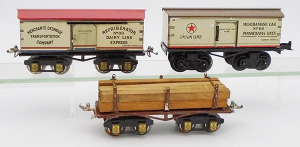 3 IVES & FANDOR FREIGHT CARS (1 of 2)