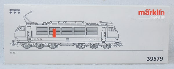 MARKLIN 39579 BR103 LOCO: H0 ga, digital, BR103, orig box & insert, C8-9.