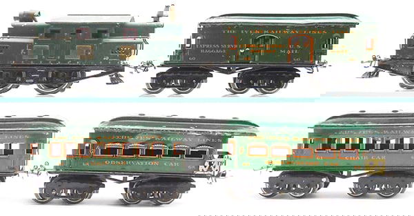 IVES TRAIN SET (1 of 2)