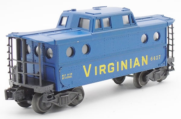 LIONEL 6427 VIRGINIAN CABOOSE: 0 ga, C8.