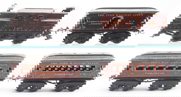 IVES TRAIN SET (1 of 2)