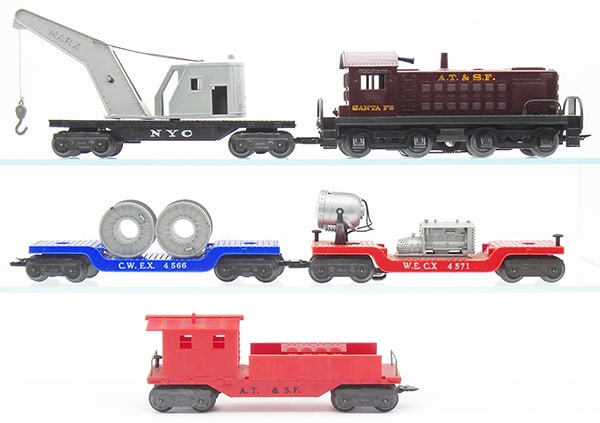 MARX 33942 SANTA FE FREIGHT SET (1 of 3)