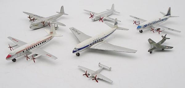 7 DINKY AIRPLANES (1 of 2)