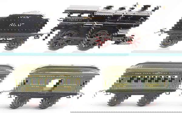 IVES TRAIN SET (1 of 2)