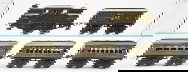IVES TRAIN SET (1 of 2)