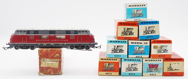MARKLIN GERMAN ORE TRAIN SET (1 of 2)