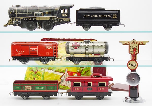 MARX 48T 151 MONTGOMERY WARD TRAIN SET (1 of 3)