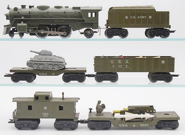 MARX 52975 MILITARY TRAIN SET (1 of 3)