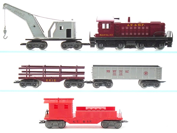 MARX 33242 SANTA FE TRAIN SET (1 of 3)