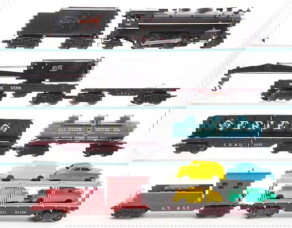 MARX ALLSTATE 09634 TRAIN SET (1 of 3)