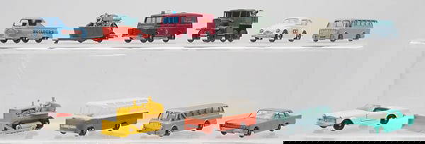 11 MATCHBOX VEHICLES: 60A6, 38C1, 57C2, 64A2, 15D2, 40B3, 27D1, 18D2, 68B2, 40B3, 31C2, C6-7.