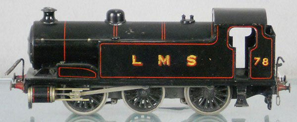 BASSETT-LOWKE 78 LMS TANK LOCO: O ga, electric, C5-6.